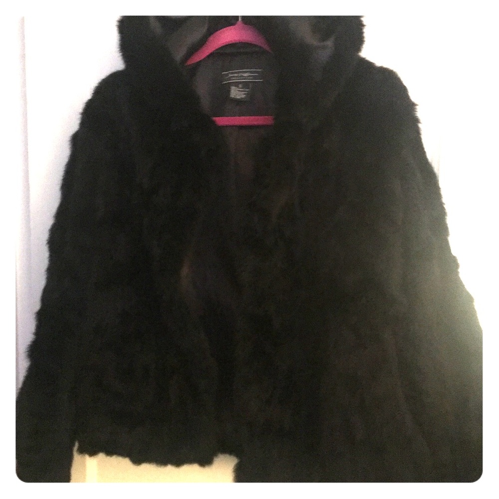 COPY - 100% Rabbit fur coat